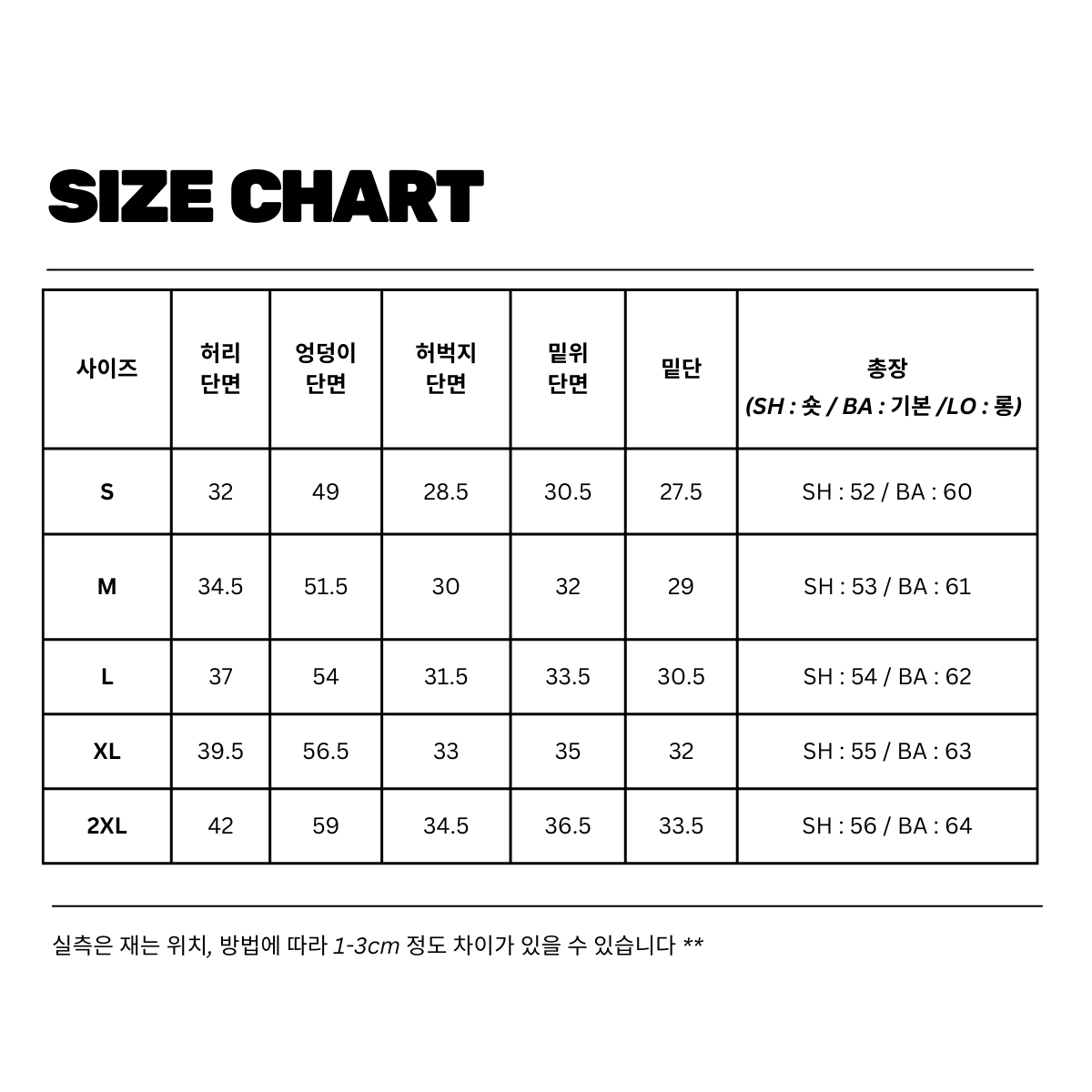 [2단기장/-2XL] 💙내추럴 워싱 와이드 카고 하프 데님팬츠 상세 이미지 25
