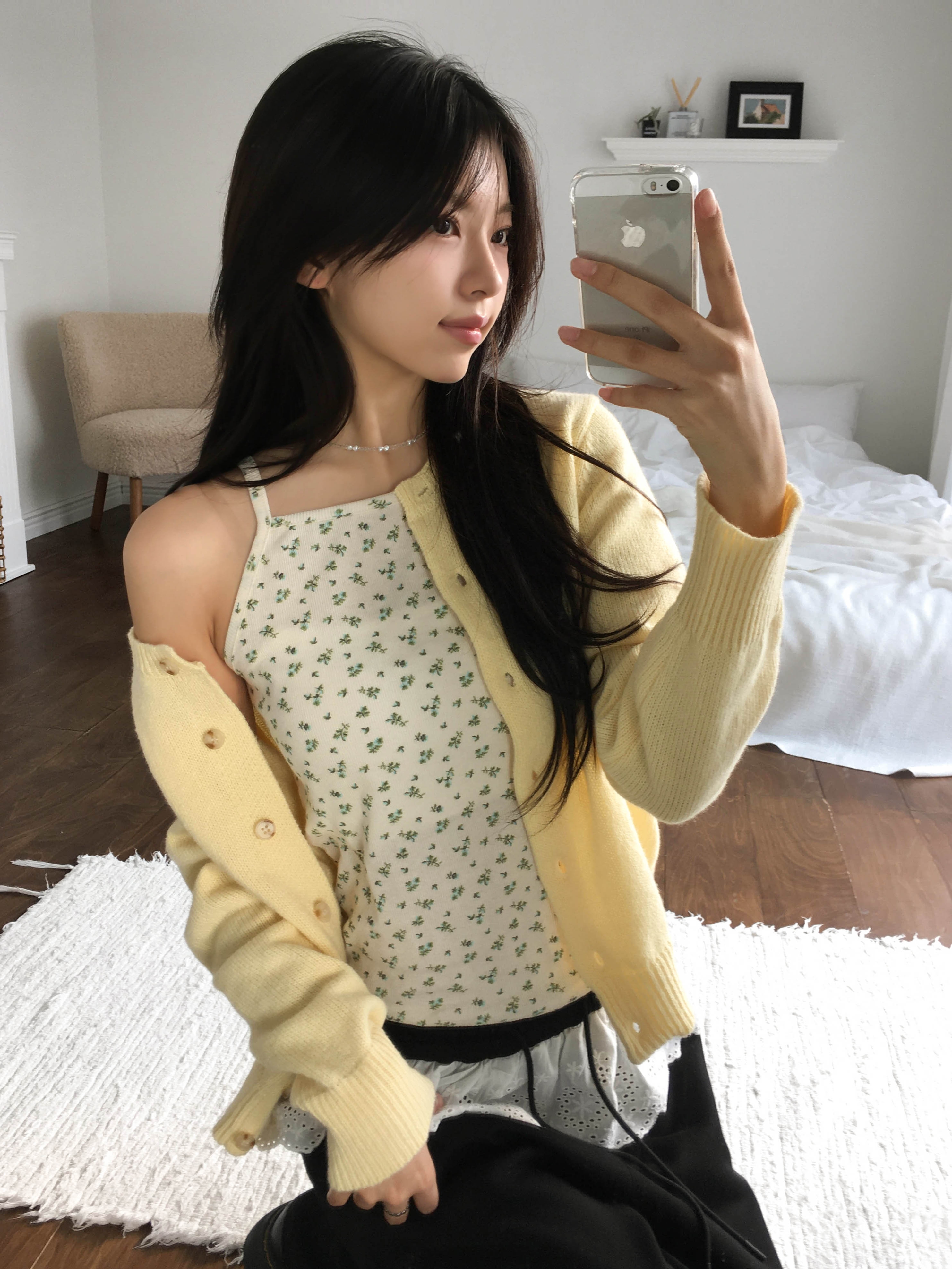*2개 구매시 할인* [6color🌼/사계절용] 스프링 데일리 라운드넥 니트 가디건 상세 이미지 28