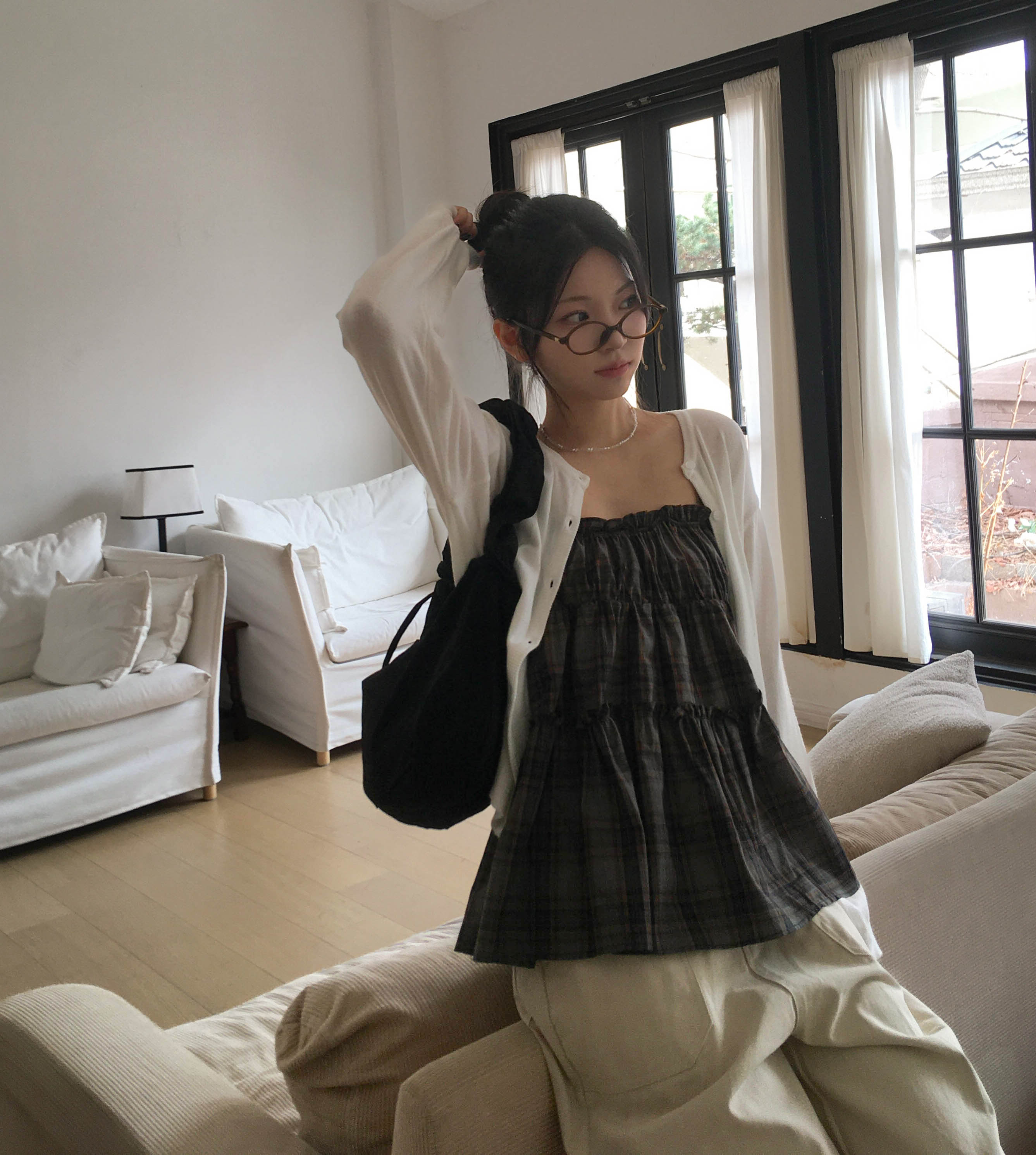 [여리핏💕/부드러워요] 심플 루즈핏 니트 여름 가디건 상세 이미지 16